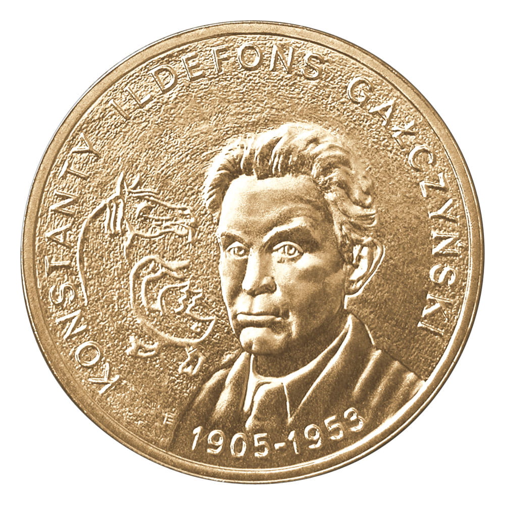 2 zł Konstanty Ildefons Gałczyński (1905-1953) – 100. rocznica urodzin