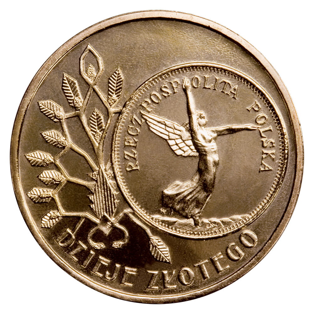 2 zł Dzieje Złotego: 5 zł z 1928 r. – Nike