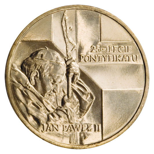 2 zł Jan Paweł II – 25-lecie pontyfikatu