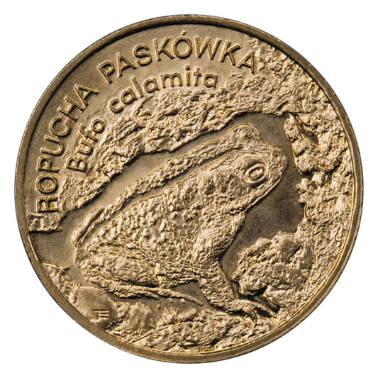 2 zł Ropucha paskówka