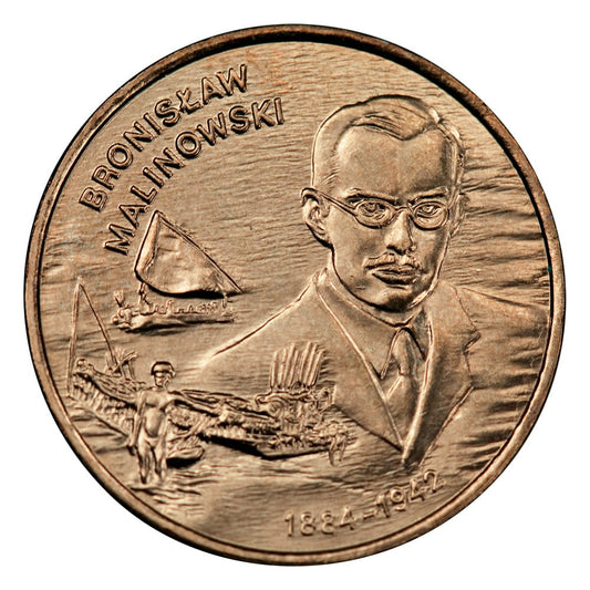 2 zł Bronisław Malinowski (1884-1942)